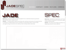 Tablet Screenshot of jadespec.com